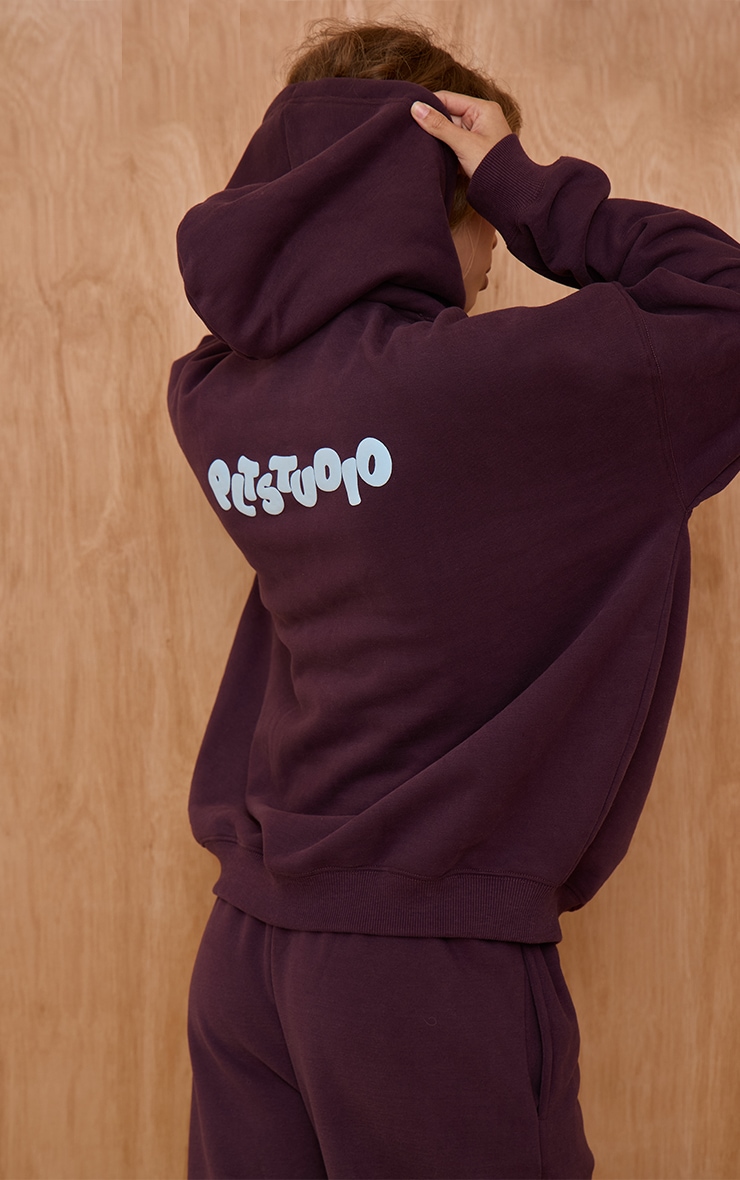 Plum Plt Studio Puff Print Hoodie image 1