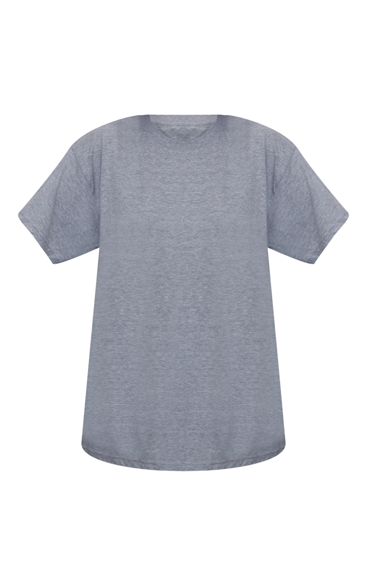 Grey Marl Better Days Ahead Bubble Print T Shirt image 5