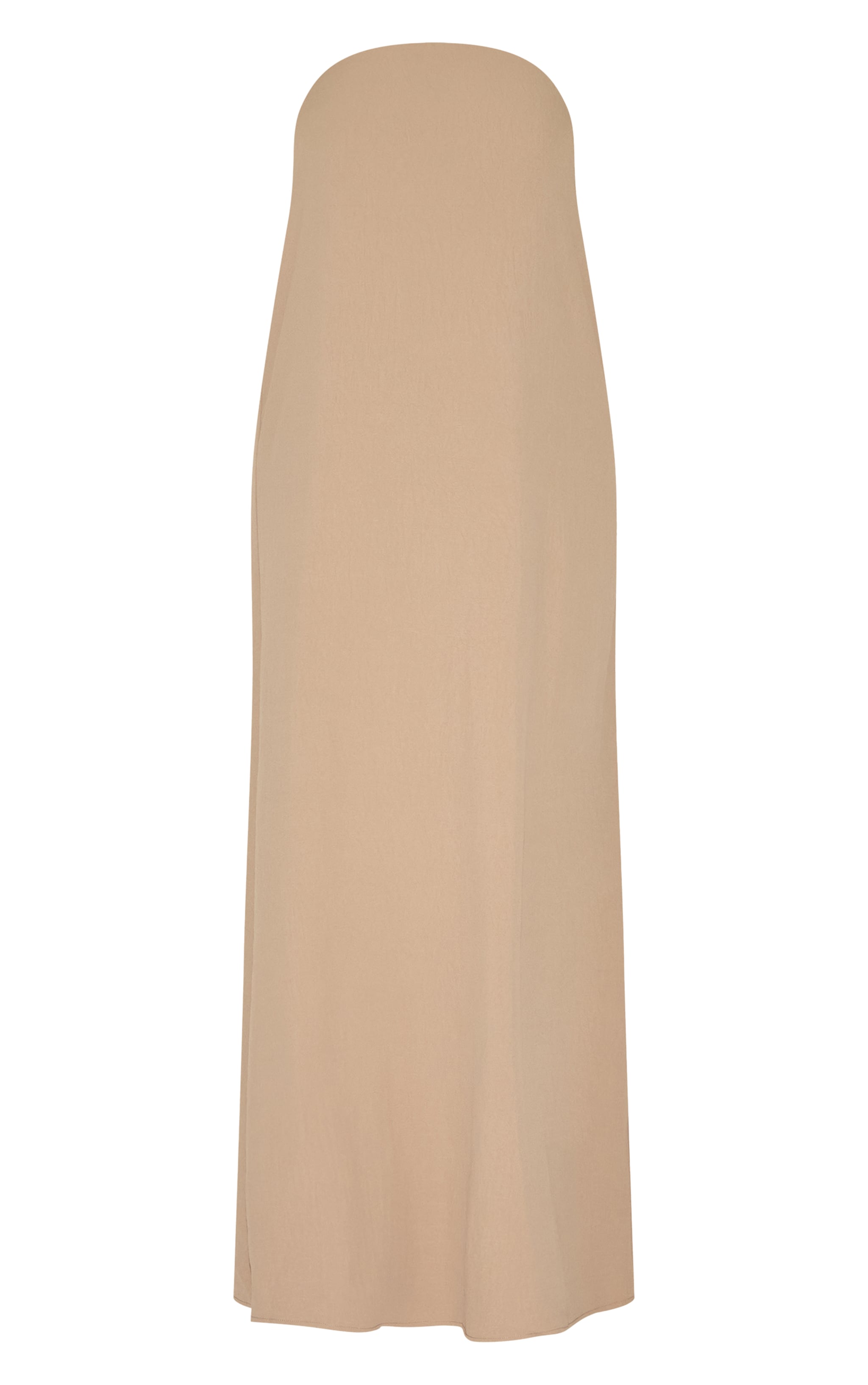 Plus Mushroom Floaty Woven Bandeau Maxi Dress image 5