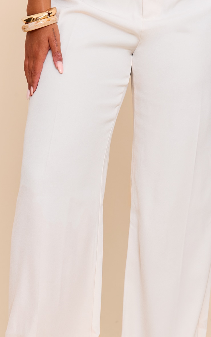 Shape Butter Cream Tailored Woven Wide Leg Pants image 4