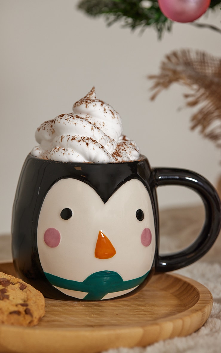Penguin Novelty Christmas Mug Home PrettyLittleThing