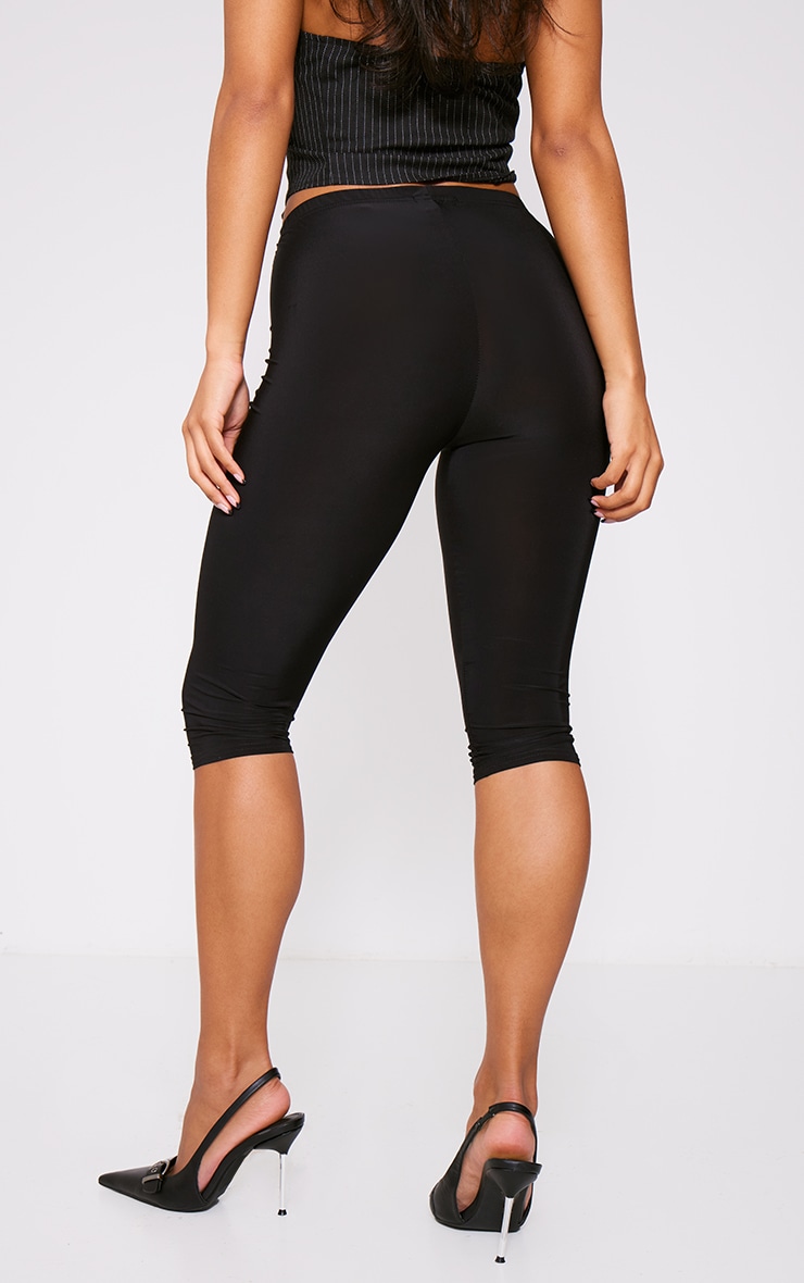 Black Capri Leggings image 3