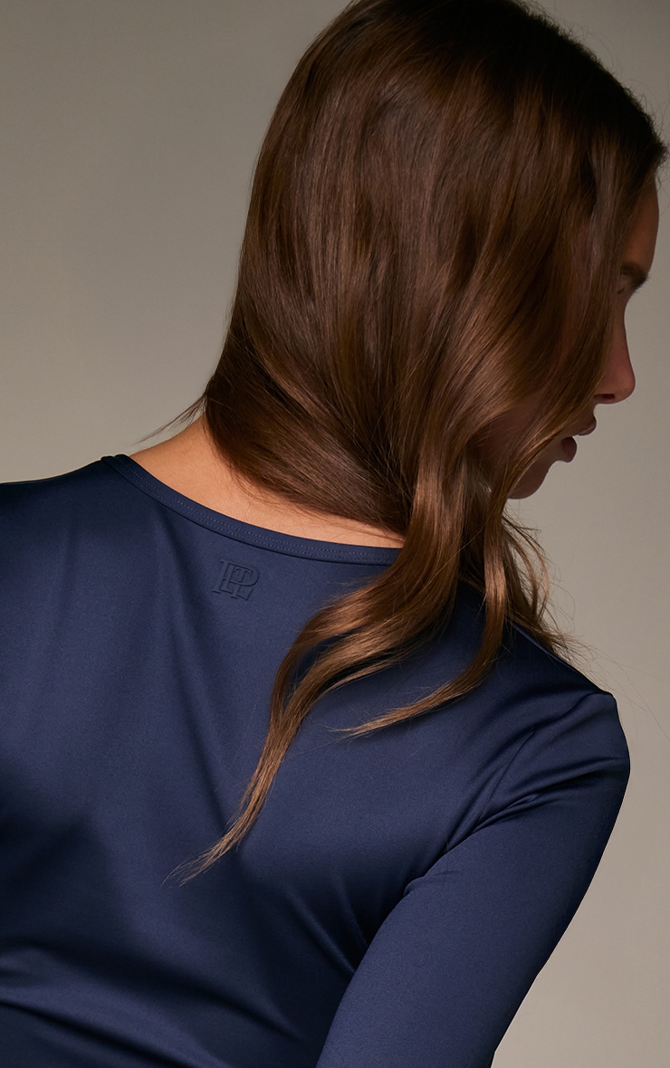 Navy Ultimate Long Sleeve Top image 4