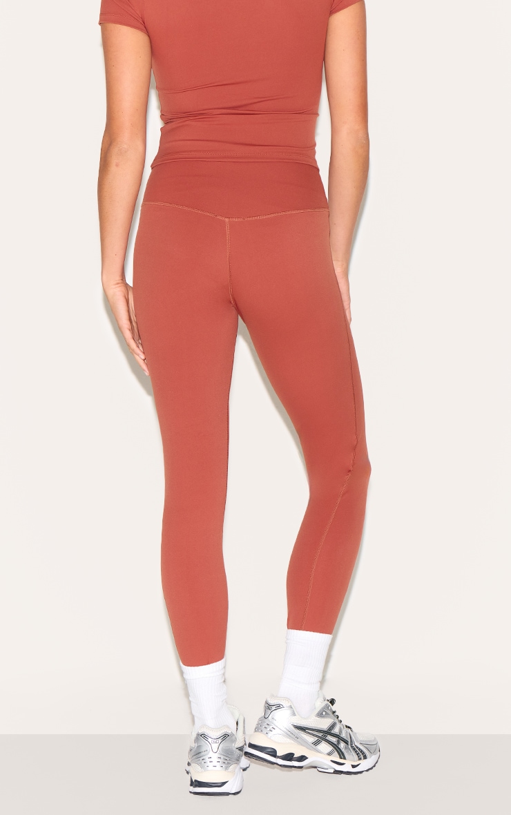 Petite Paprika Sculpt High Waist Gym Leggings image 3