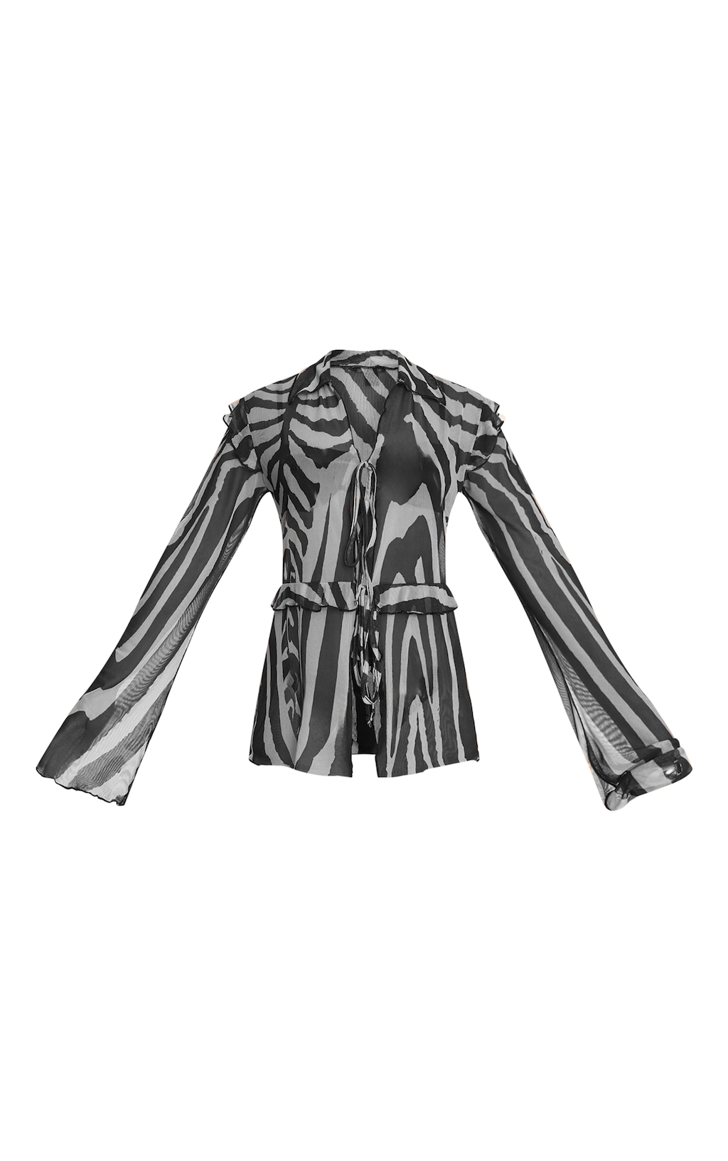 Mesh Top Tank Zebra with Paisley main image 0