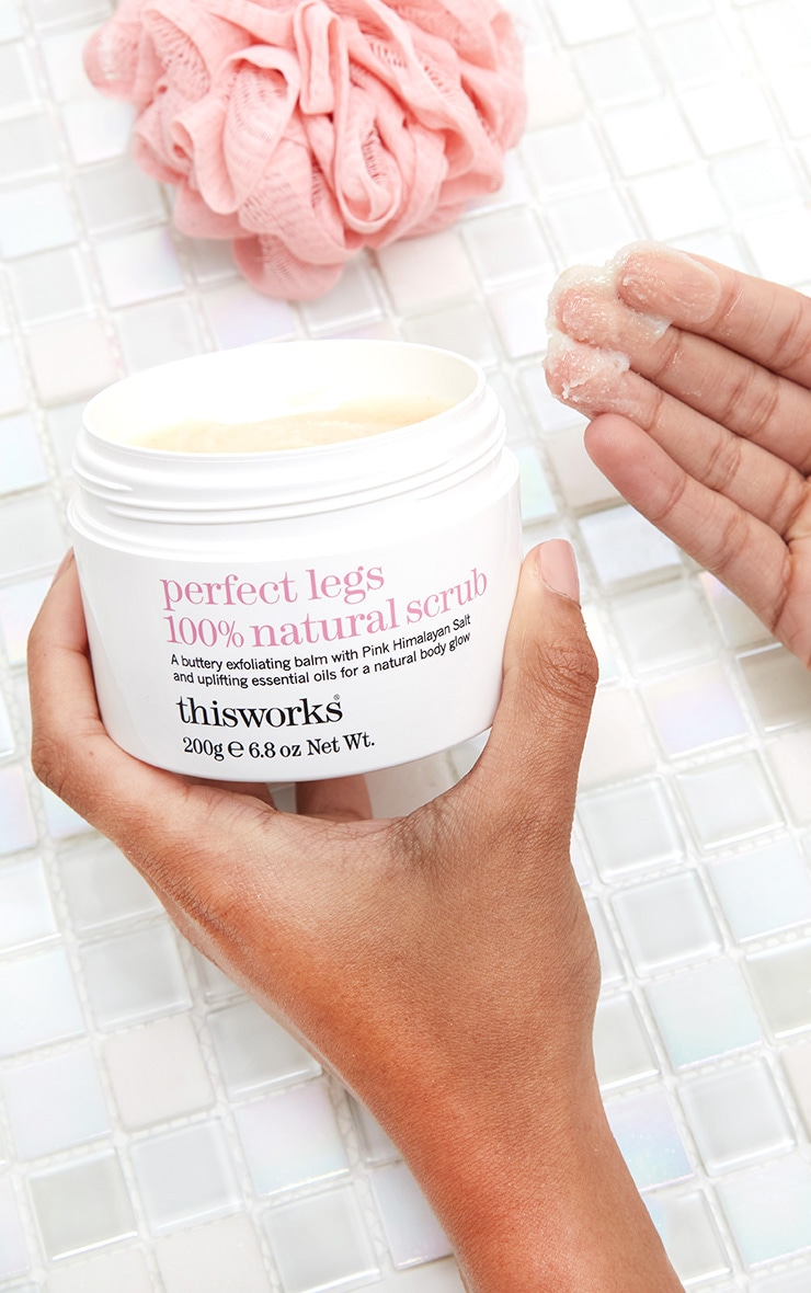 This Works Perfect Legs 100 Natural Scrub 200G PrettyLittleThing AUS