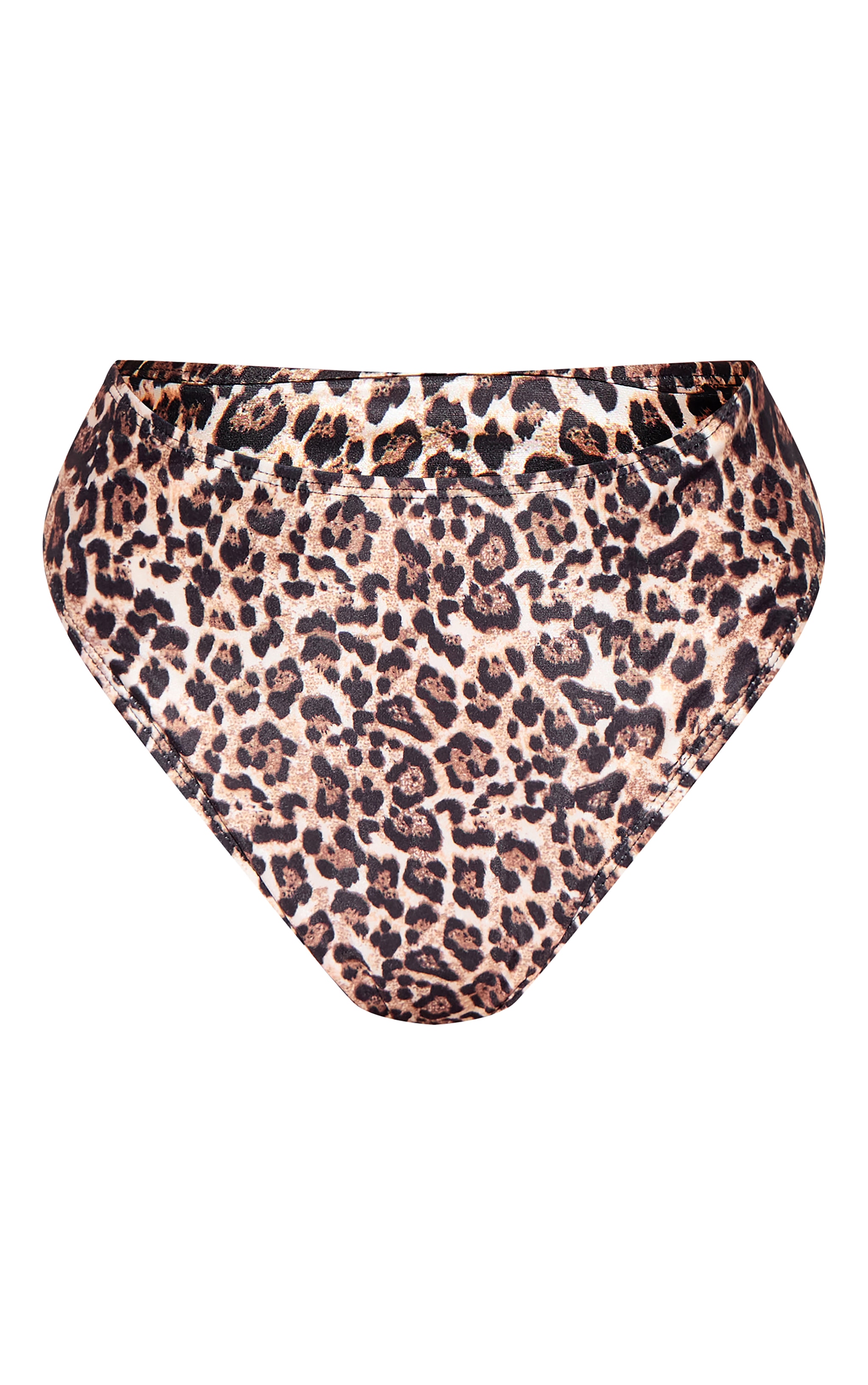 Leopard Mix & Match High Waisted High Leg Bikini Bottoms image 5