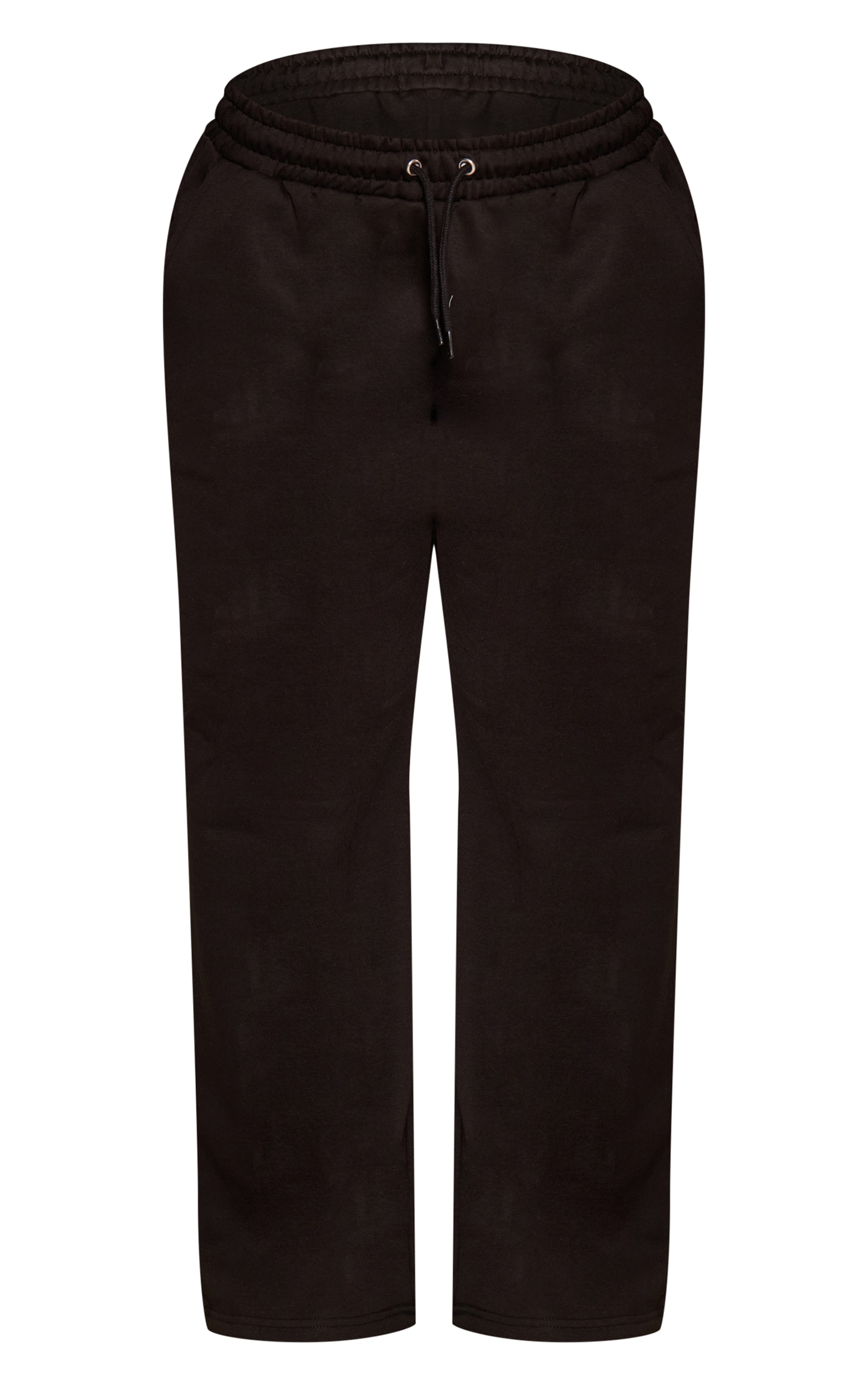  Plus Wide Leg Black Joggers image 5