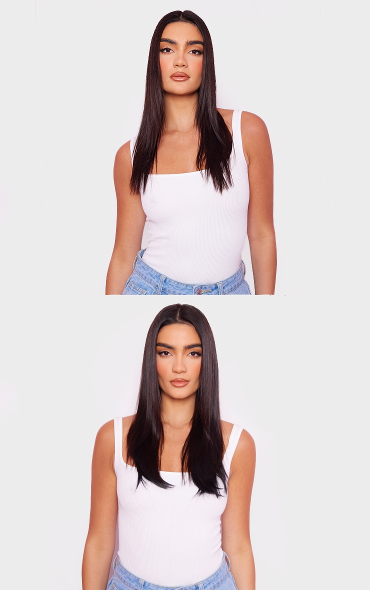 Lullabellz 18" 1 Piece Extensions Natural Black PrettyLittleThing