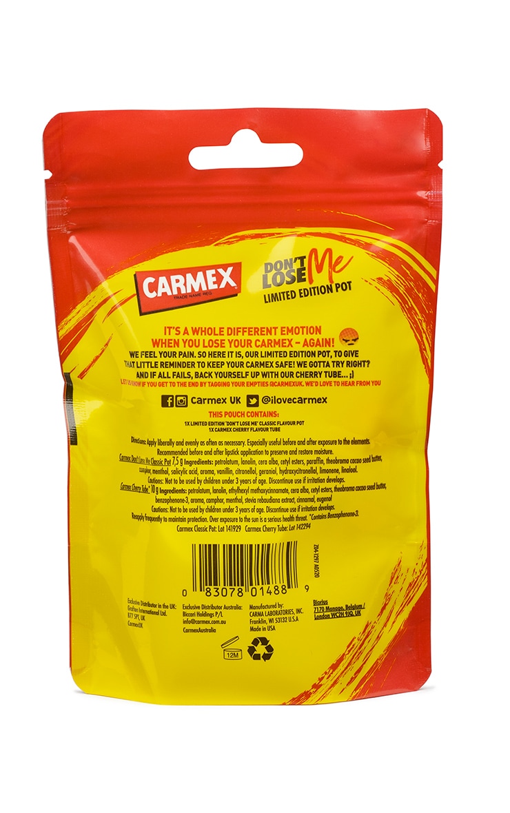 Carmex Lip Balm Don't Lose Me Pouch image 4