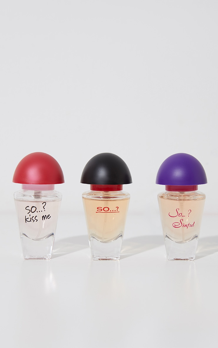 So...? Eau De Toilette Trio Gift Set image 2