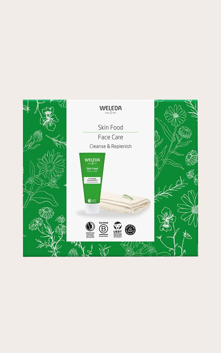 Weleda Skin Food Cleanser And Cloth Set (Worth £15) image 1