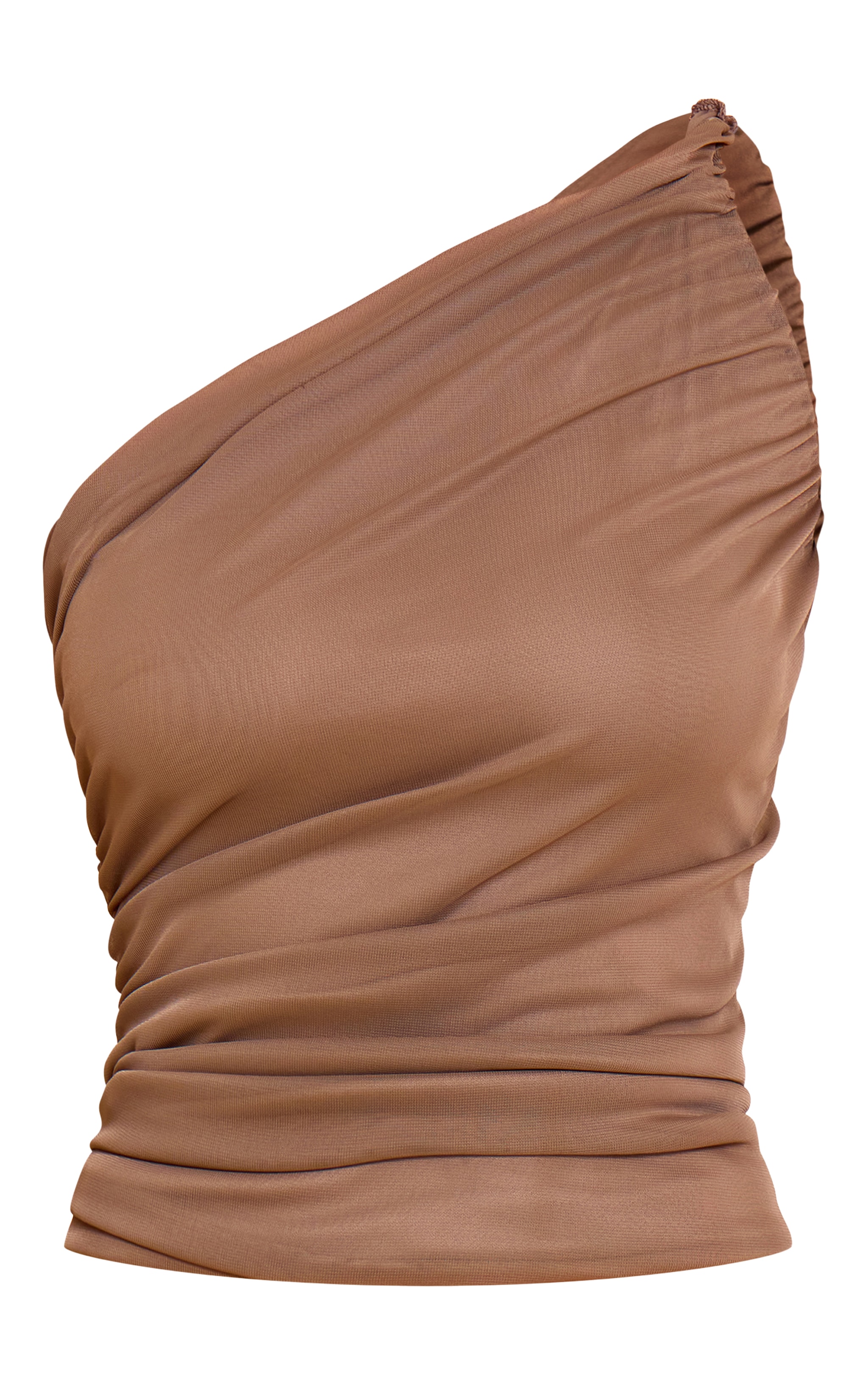 Mushroom Mesh Asymmetric Long Top image 5