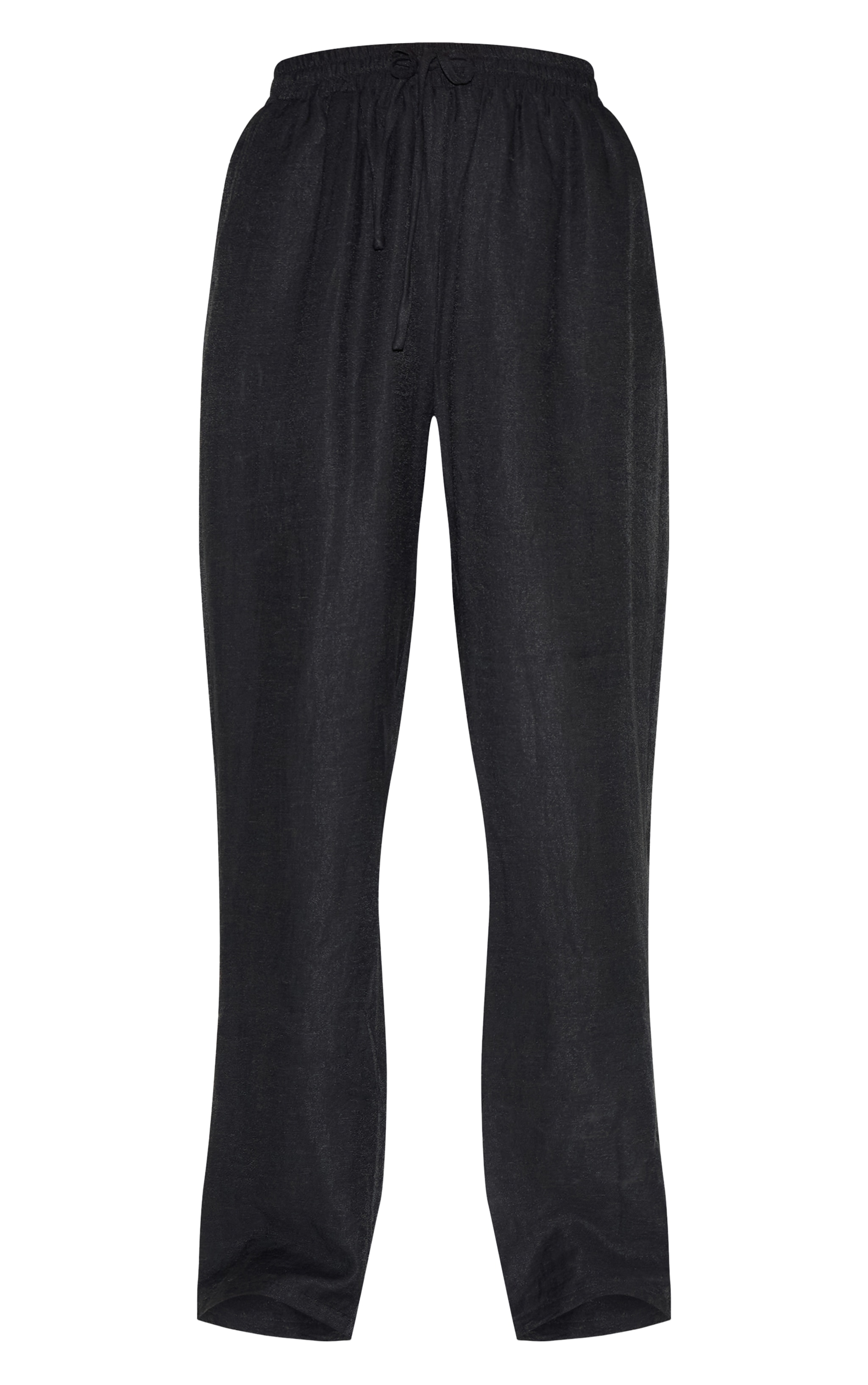 Petite Pantalon large tissé noir image 5