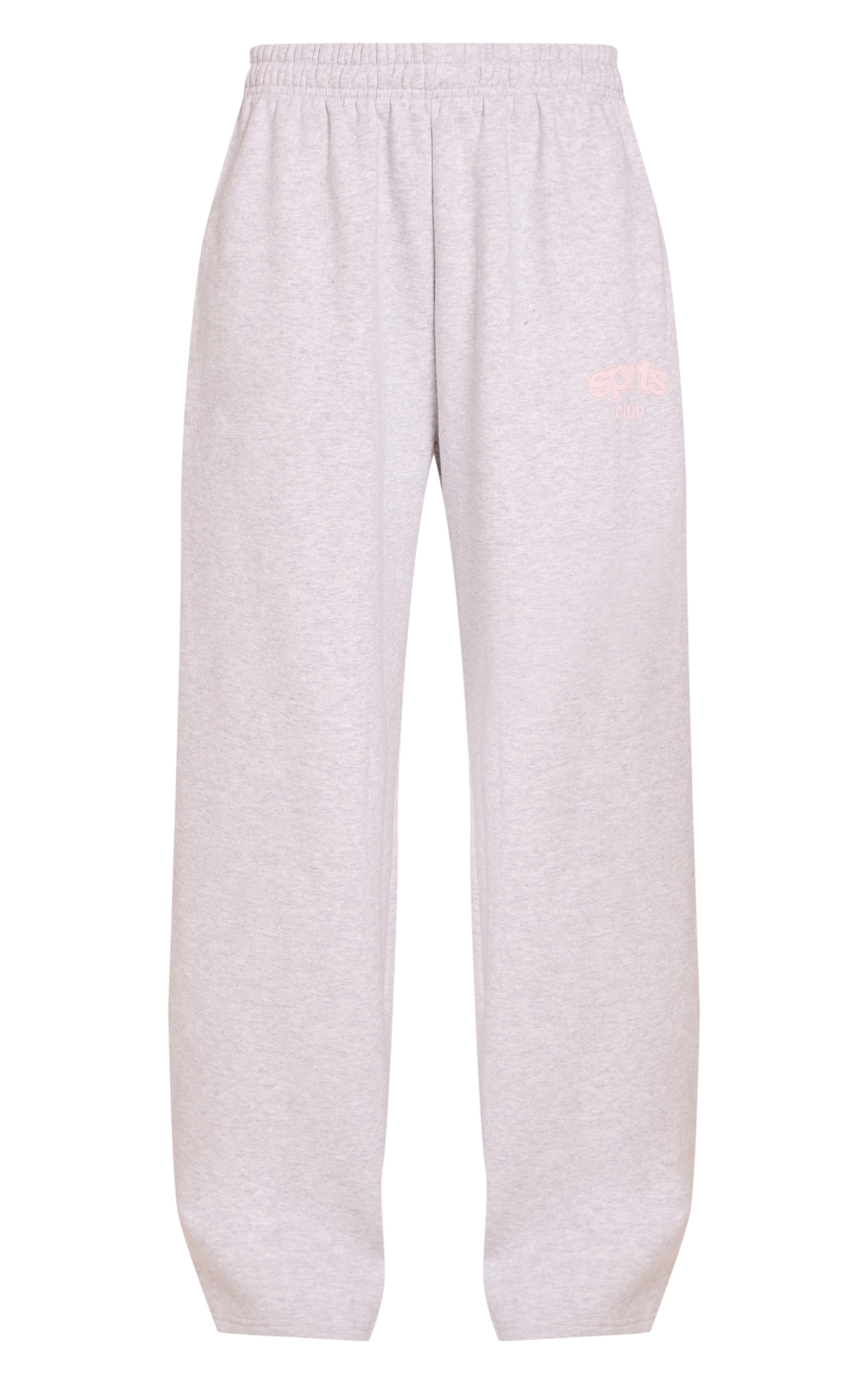 Ash Grey PLT Sports Club Straight Leg Sweatpants image 5