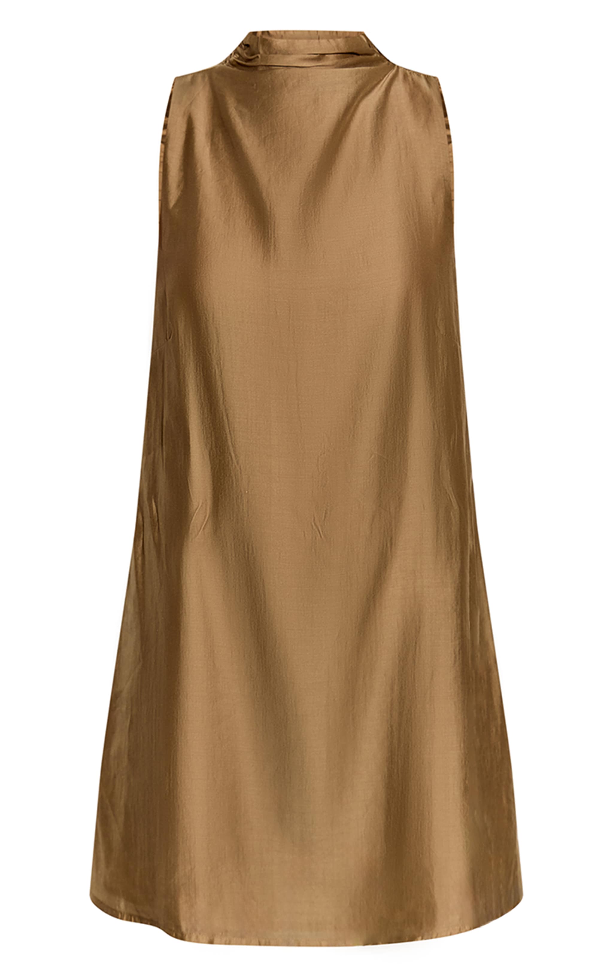 Stone Organza High Neck Shift Dress image 5