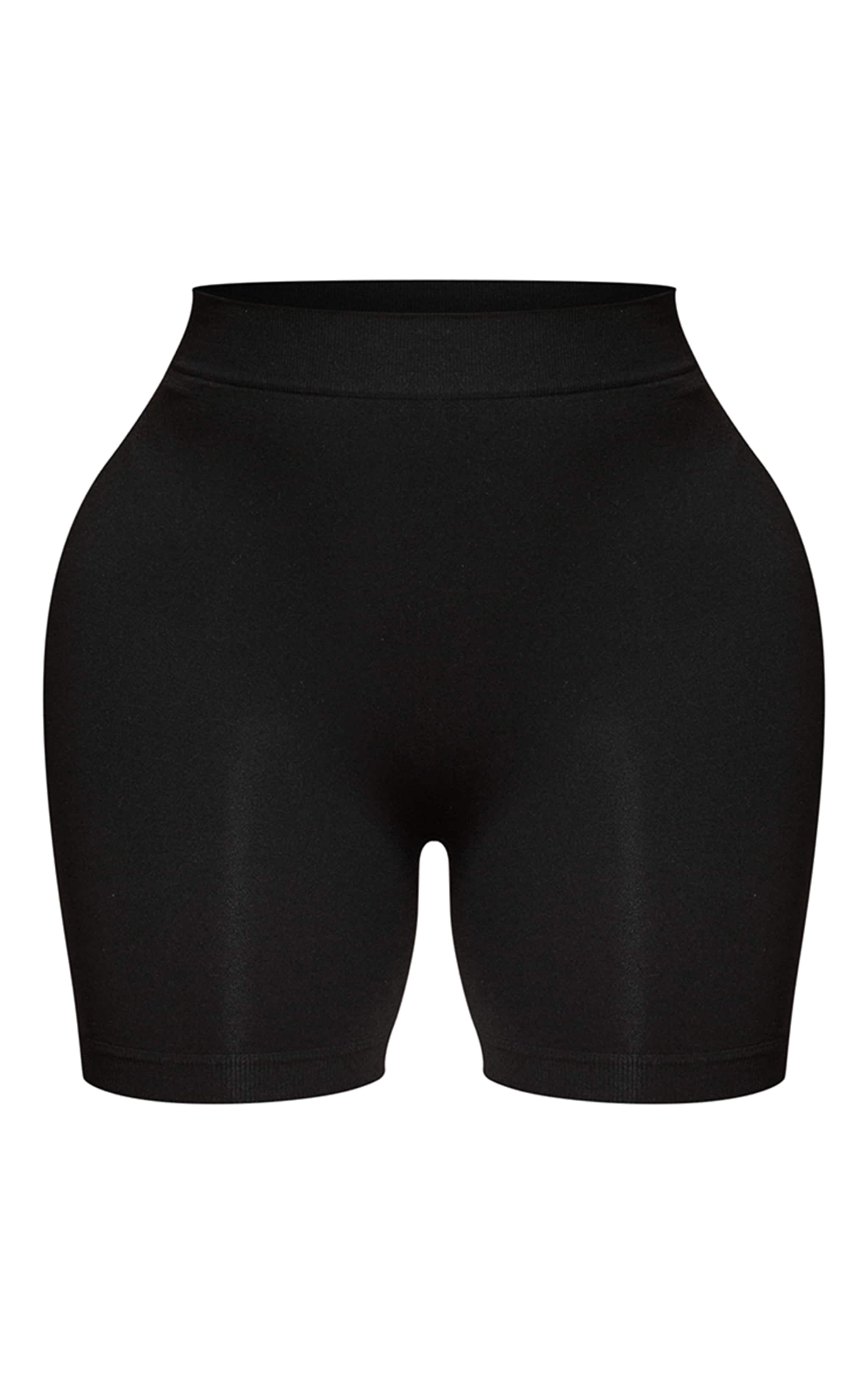 Shape Black Fitted Seamless Shorts image 6