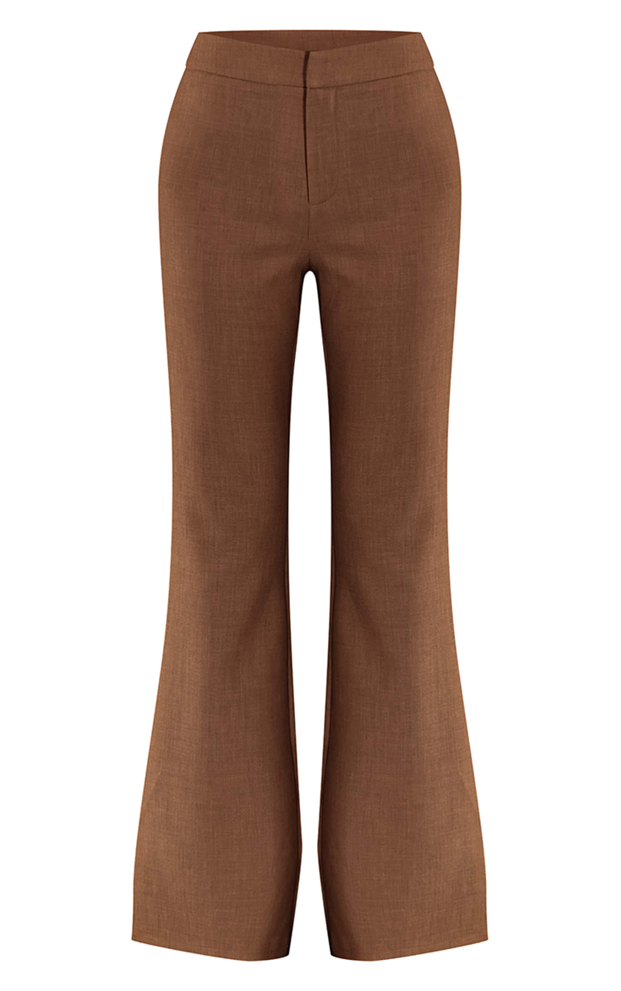 PLT Label Dark Sage Tailored Flared Leg Pants image 5