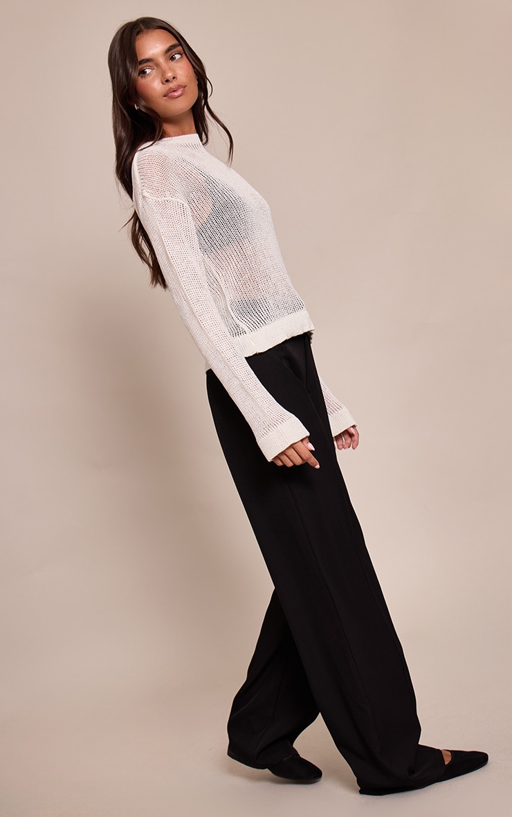 Sand Towelling Fine knit Top image 3