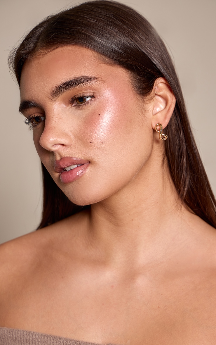 Gold Smooth Twisted Hoop Multi Pack image 2