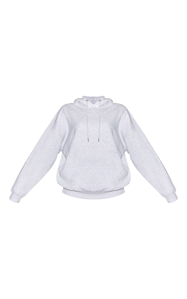 Ice Grey PLT Studio Archive Puff Print Oversized Hoodie image 5