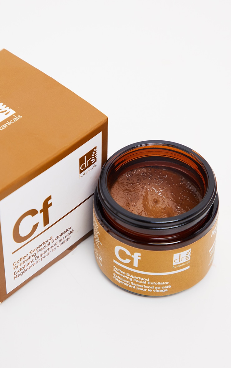 Dr Botanicals Coffee Superfood Renewing Facial Exfoliator
