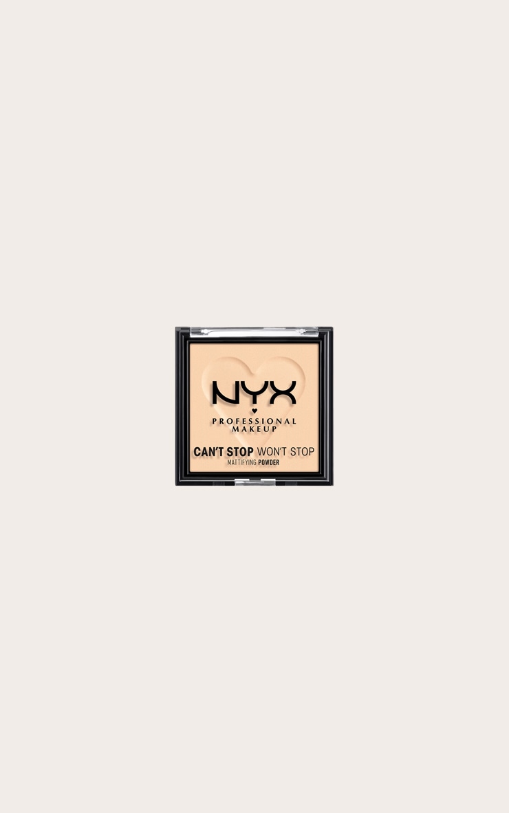 NYX PMU Can't Stop Won't Stop Mattifying Lightweight Powder Light image 1