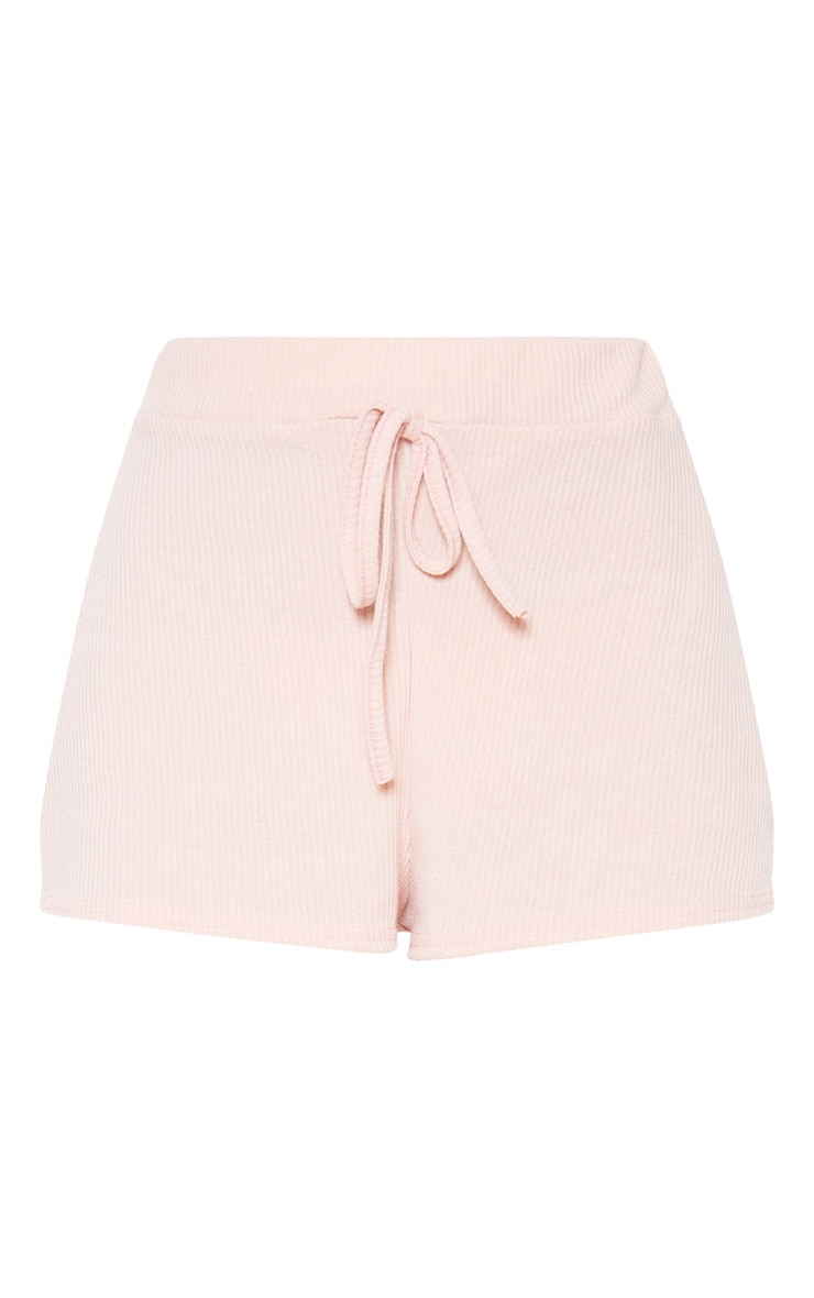 Pink Rib Shorts image 3