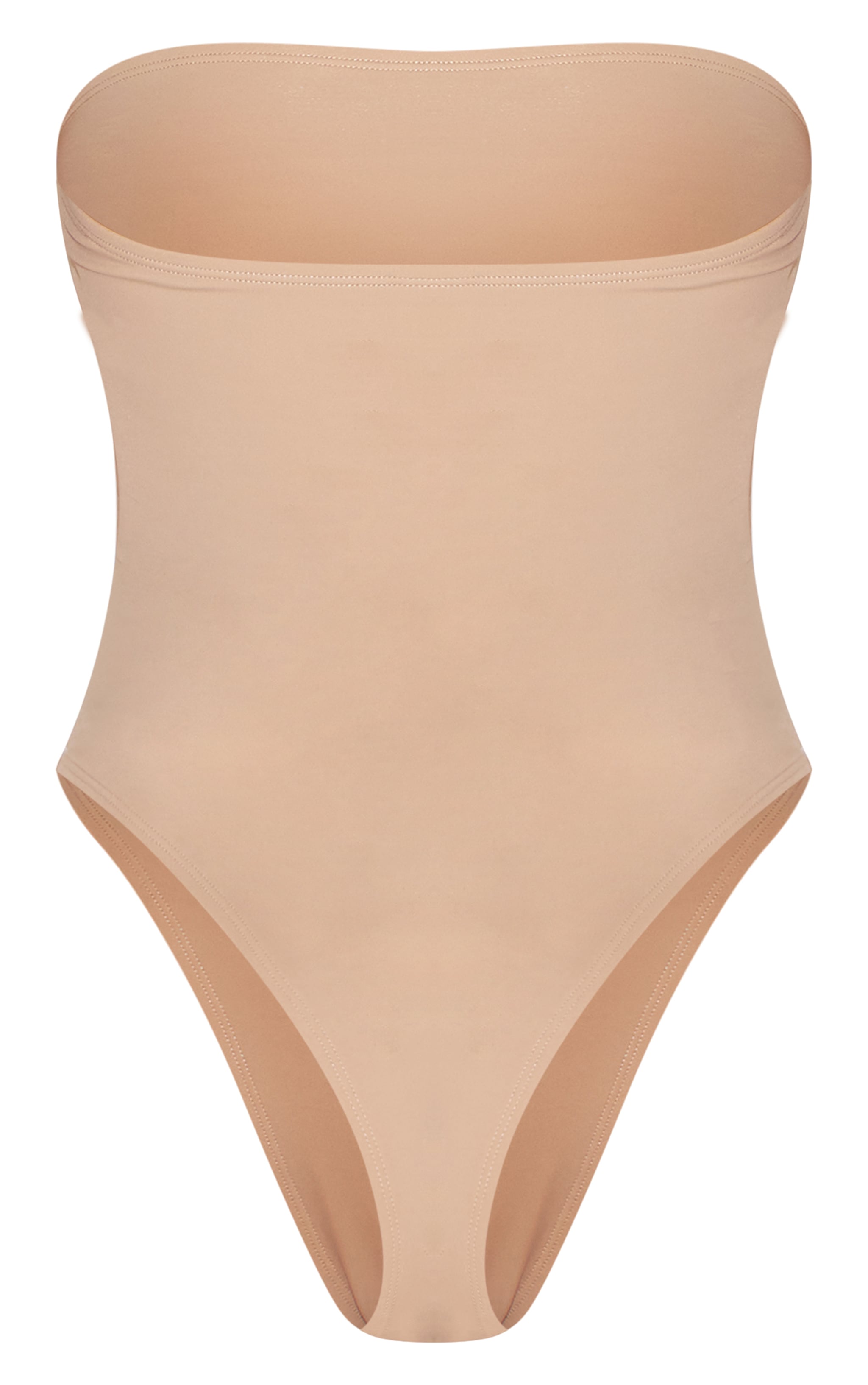 Stone Bandeau Cut Out High Leg Swimsuit image 2