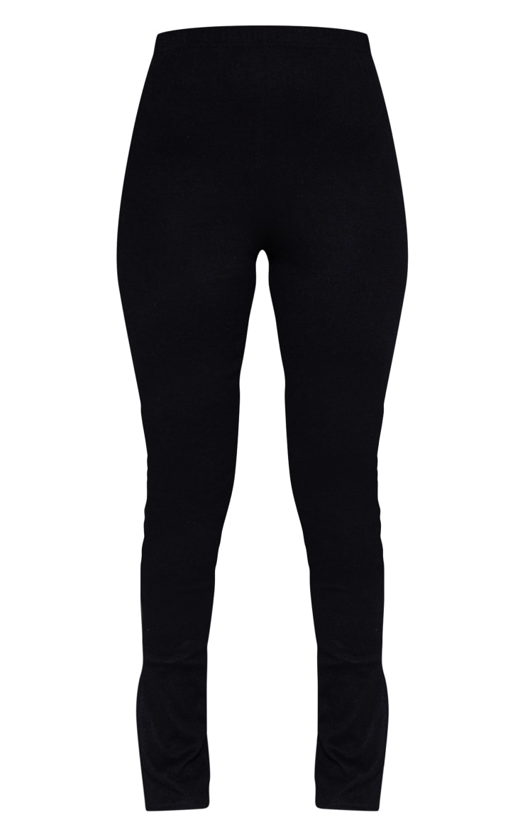 Tall Black Casual Flared Pants image 5