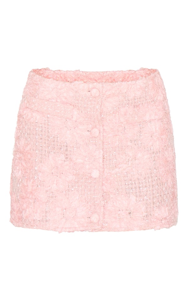 Light Pink Long Circular Skirt