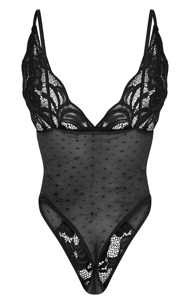 Shape black lace dobby mesh bodysuit and pants gently used