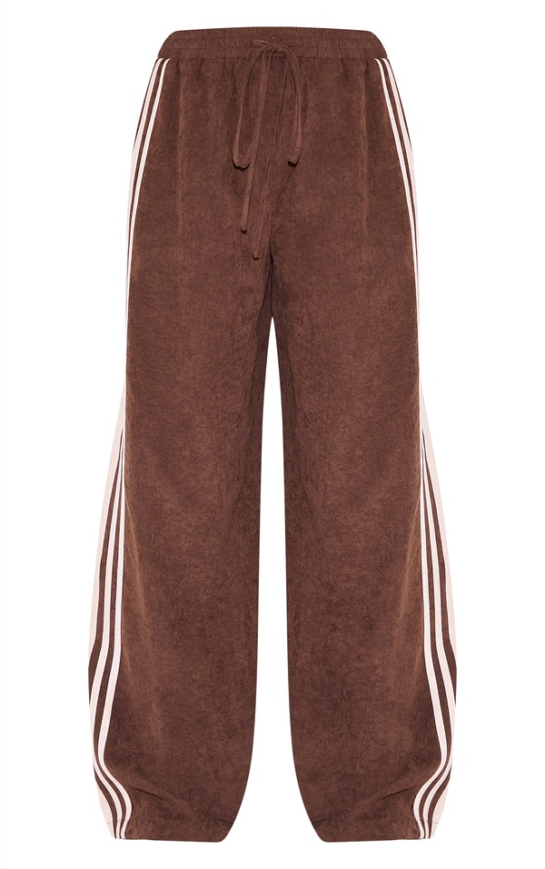 Chocolate Striped Trousers (S)