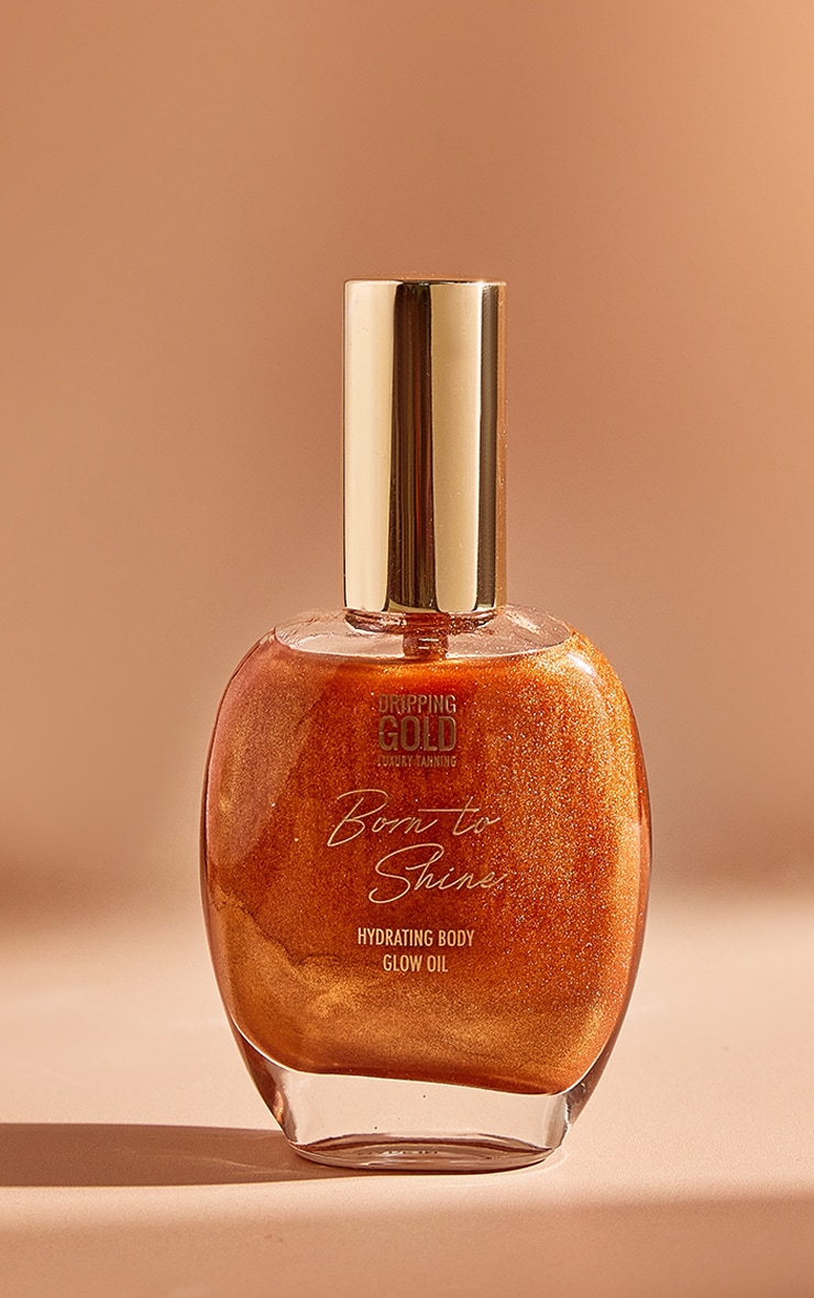 Dripping Gold Born To Shine Body Glow Oil Bronze PrettyLittleThing