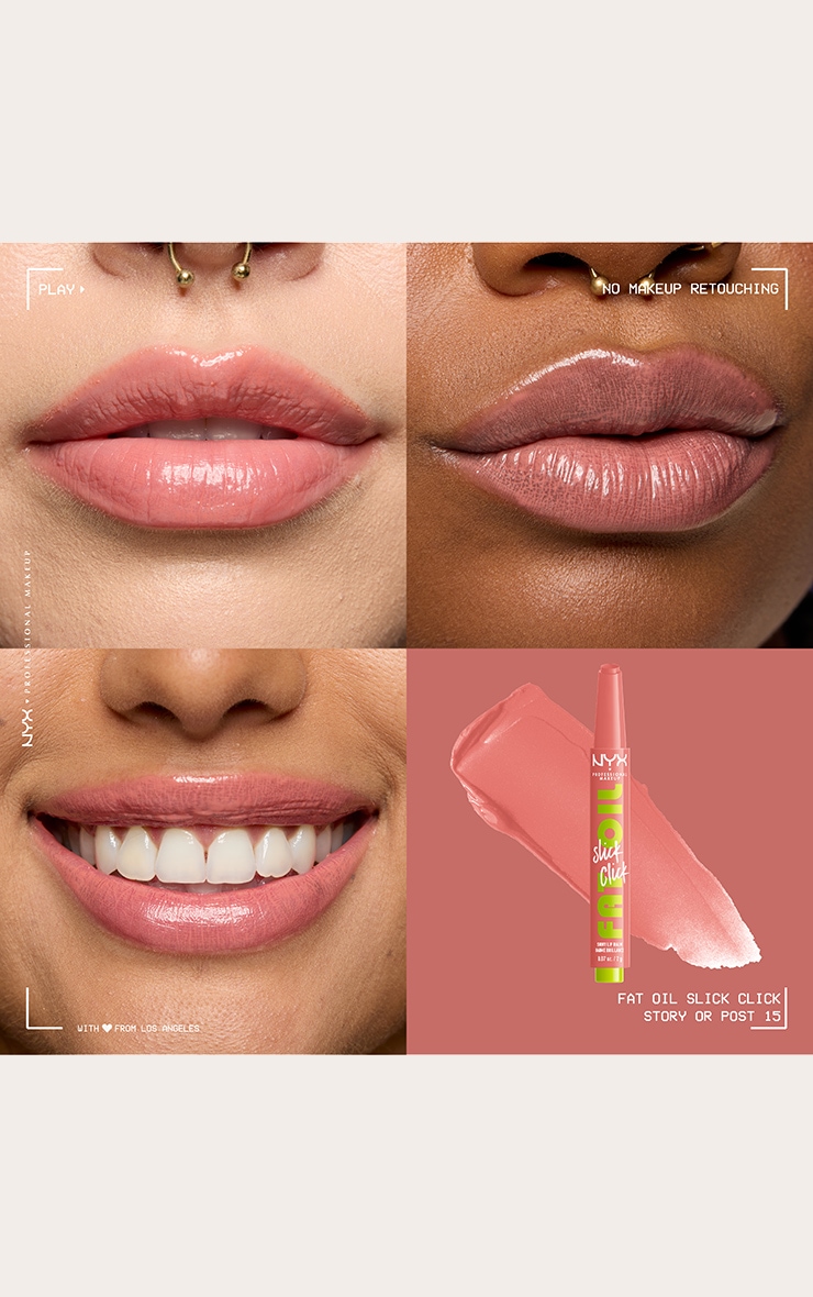 NYX PMU Fat Oil Slick Click Lip Balm Story or Post image 3