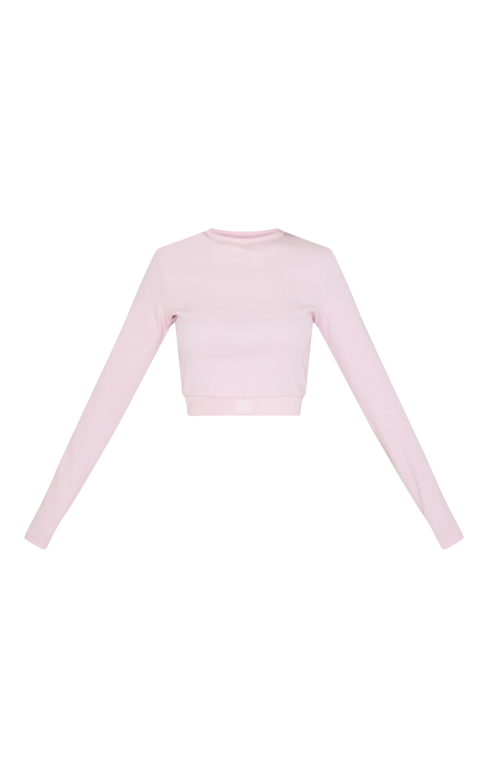 PrettyLittleThing Pink Sleep Tonal Elastic Sleep Long Top image 5