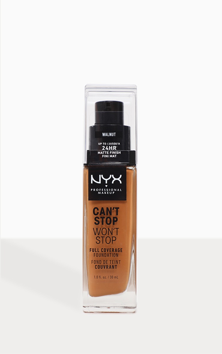 NYX Professional Makeup Can't Stop Won't Stop Full Coverage Foundation Cappuccino