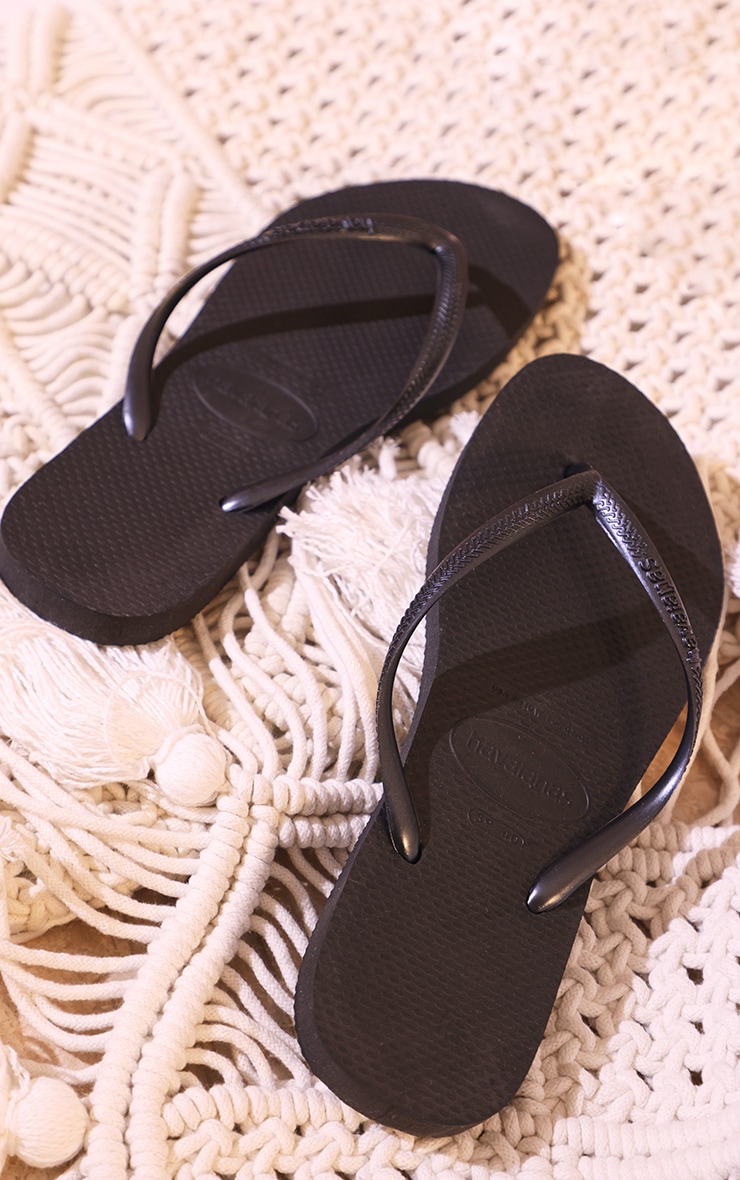 Black Havaianas Slim image 3