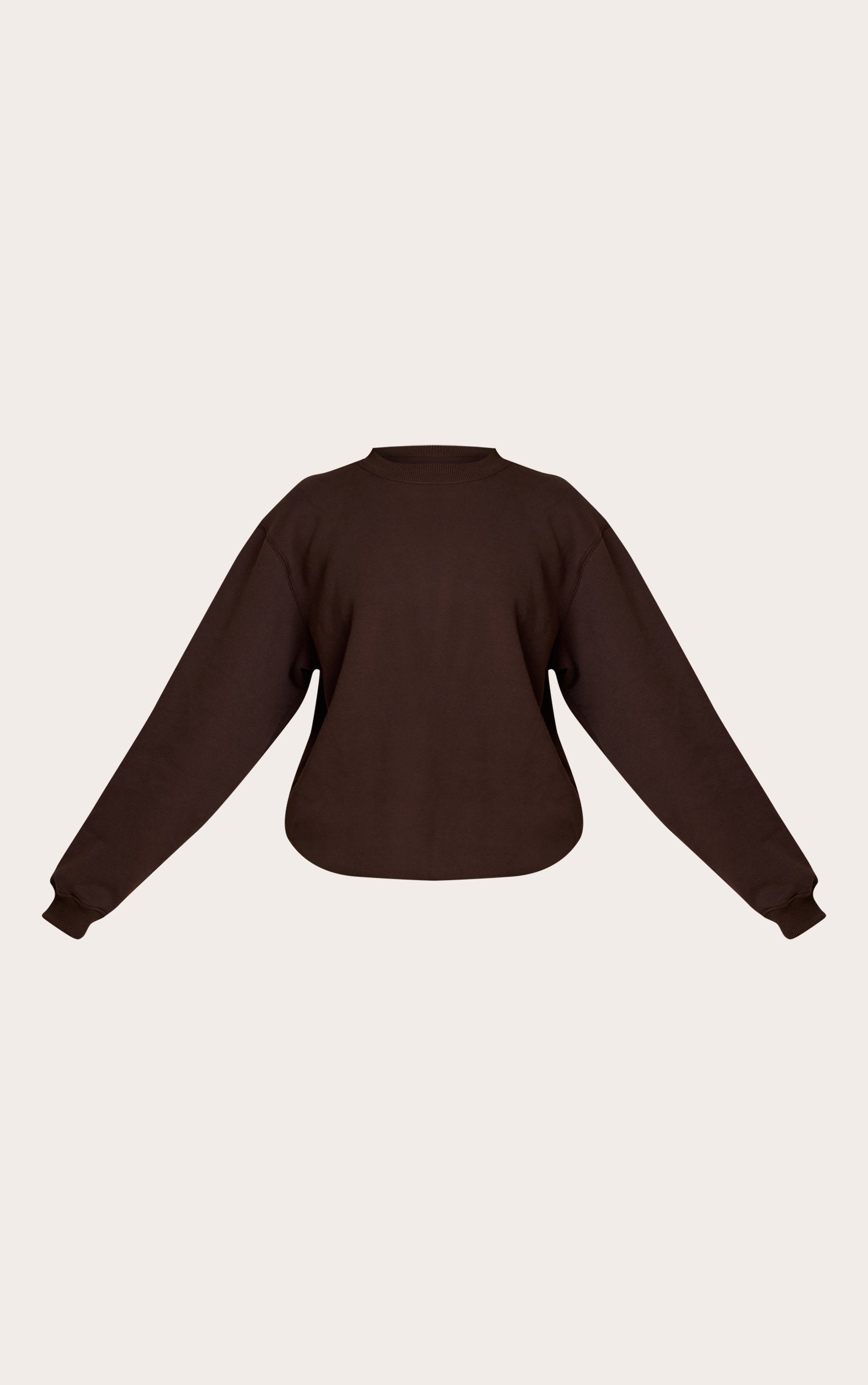 Espresso Cotton Fleece Pullover Sweatshirt image 5