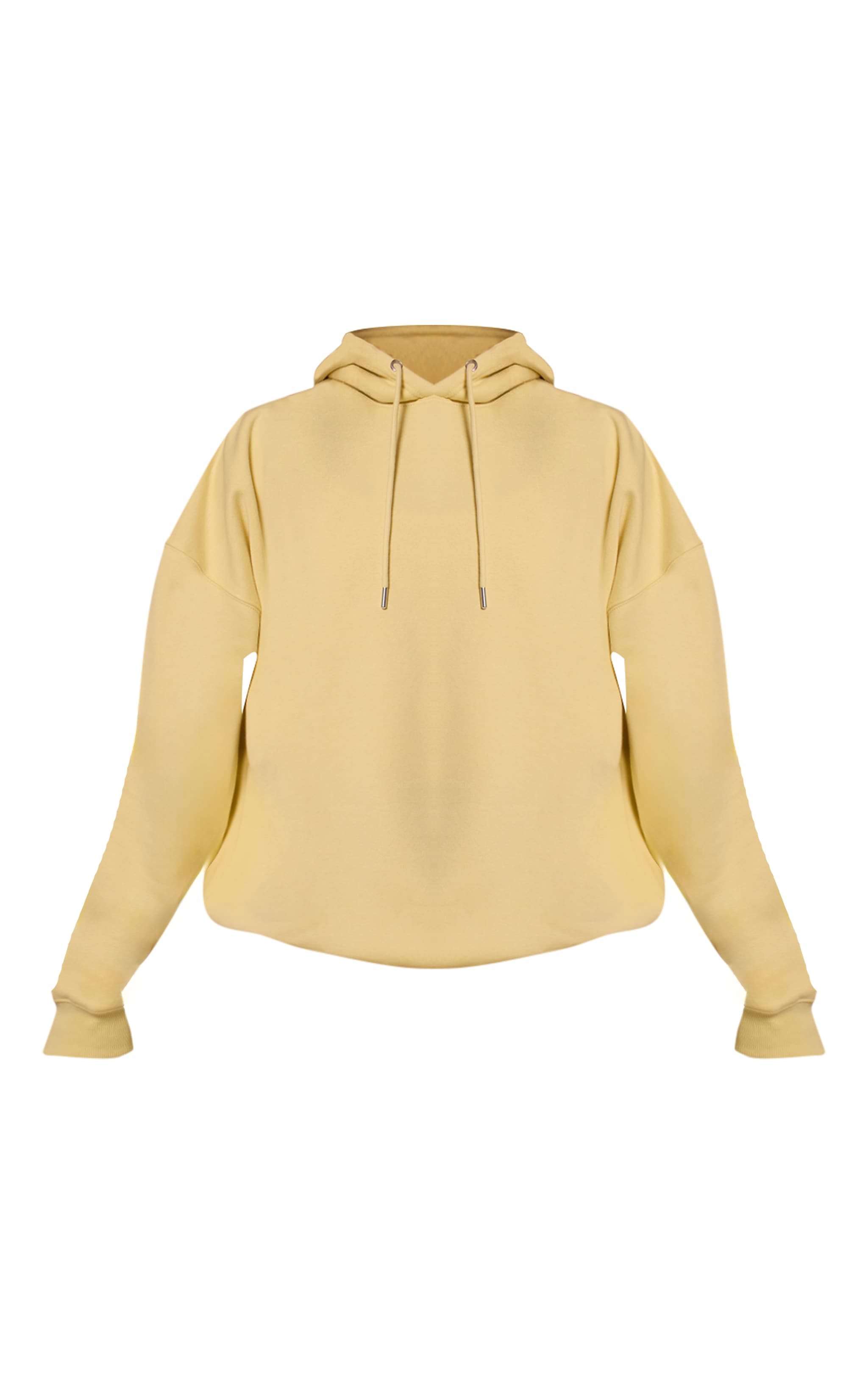 Hoodie oversize jaune imprimé boule PLT Studio image 5
