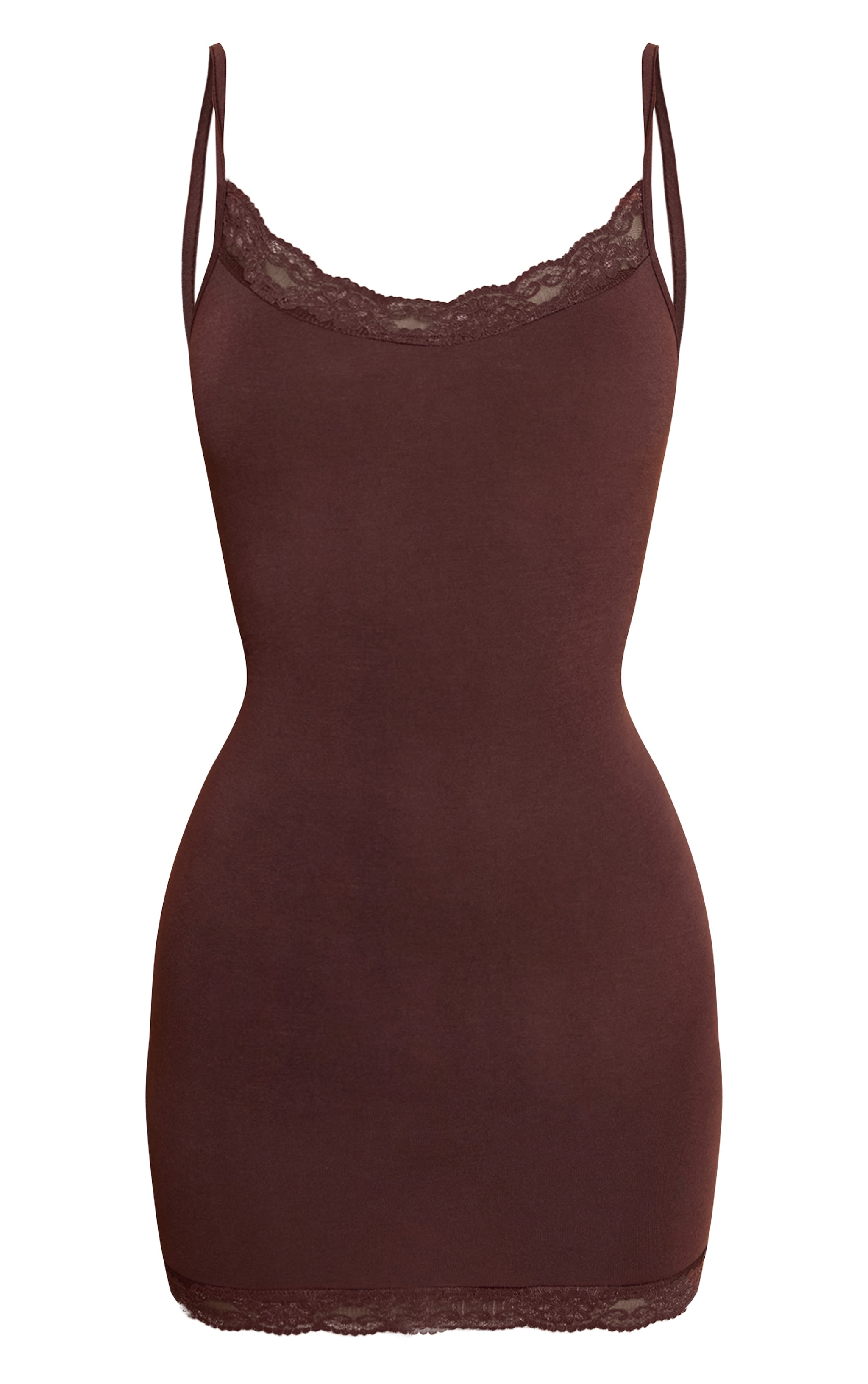 Chocolate Trim Jersey Nightie image 5