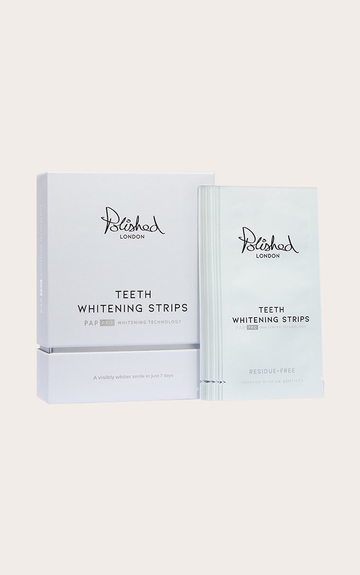 Polished London Teeth Whitening Strips 14 Day Plan image 1