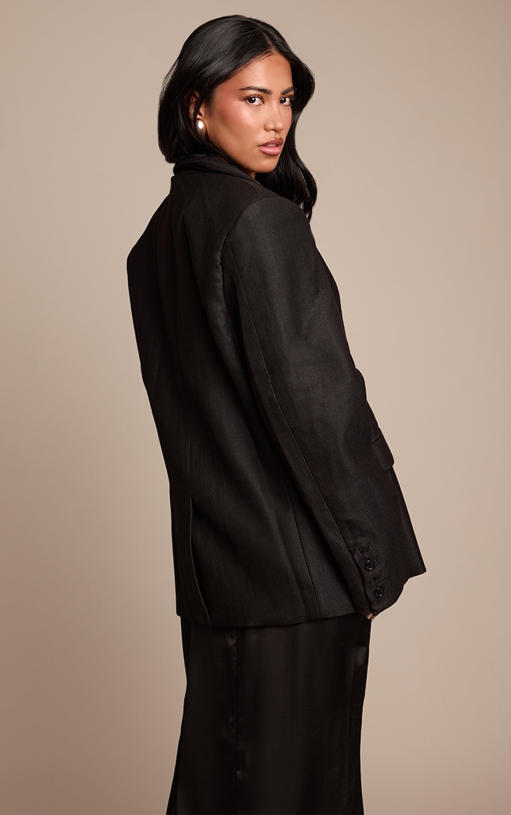 Blazer boyfriend deluxe noir image 2
