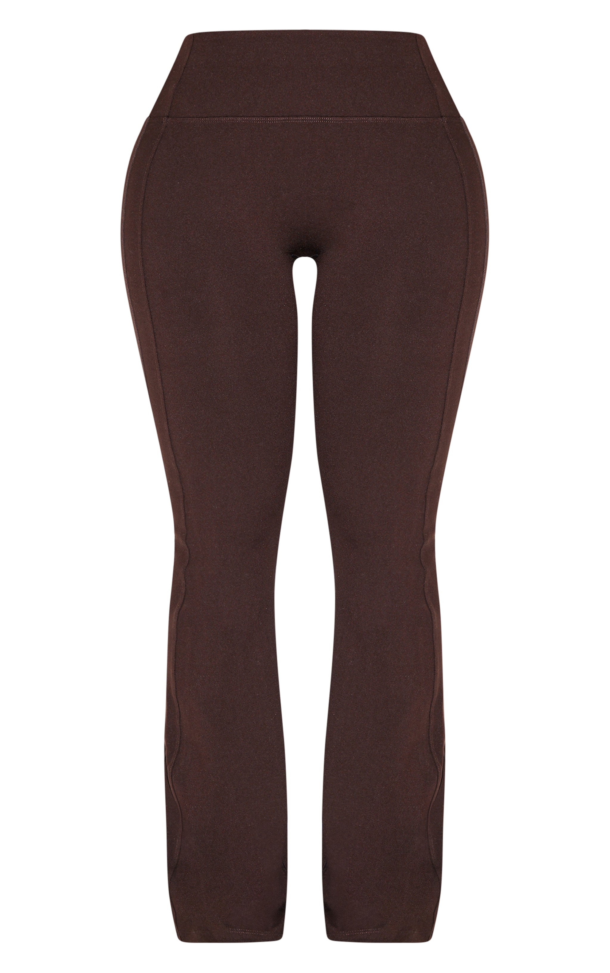 Shape Chocolate Sculpt Active High Waisted Seam Flared Pants image 5