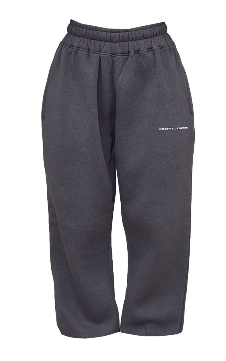 PRETTYLITTLETHING Petite Jogging oversize gris anthracite image 5