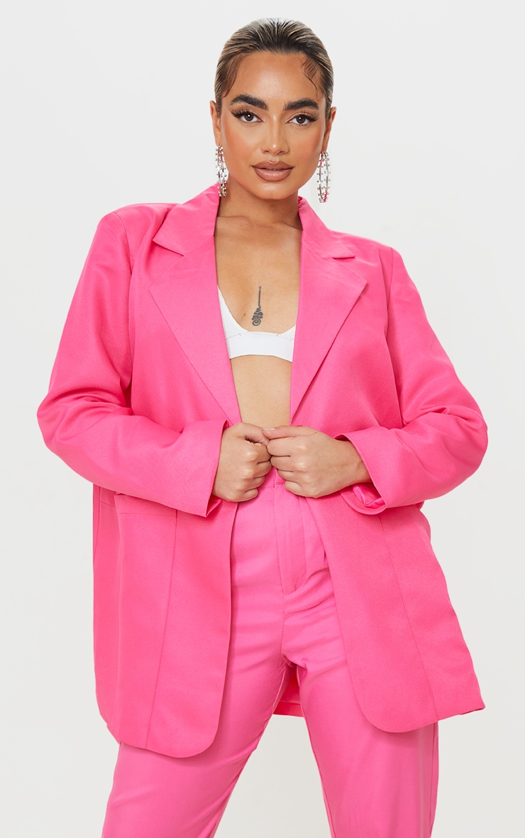 petite pink jacket