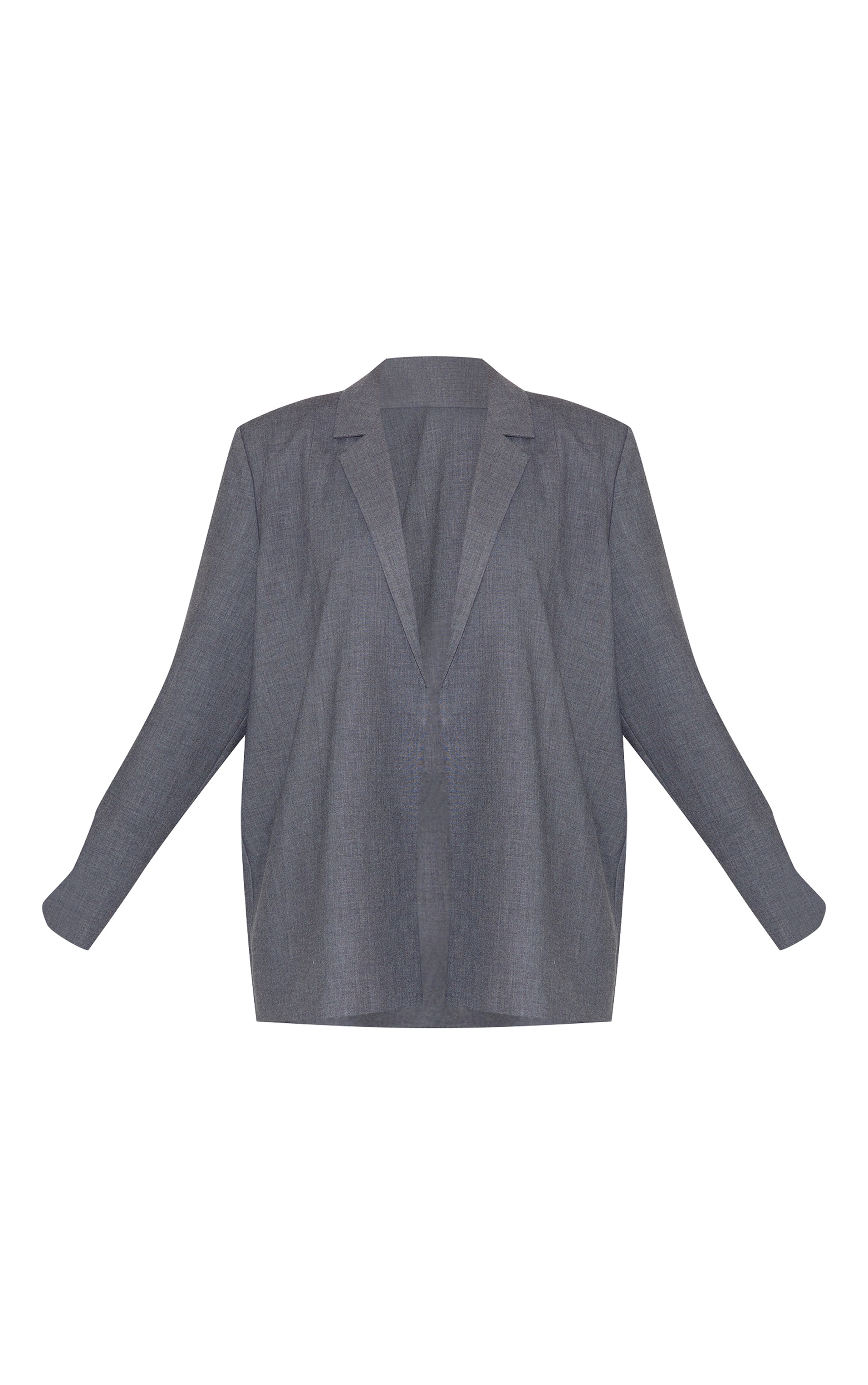 Plus Blazer de tailleur dad oversize gris anthracite image 5