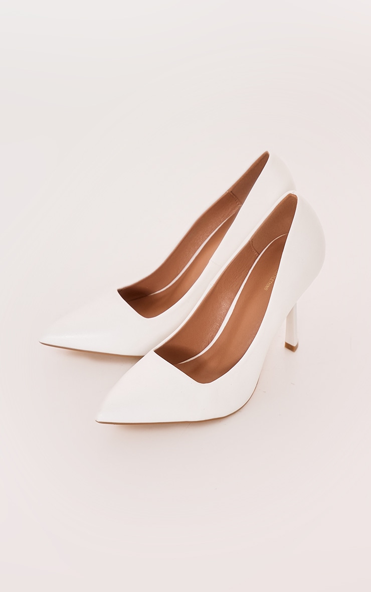 White color heels hot sale