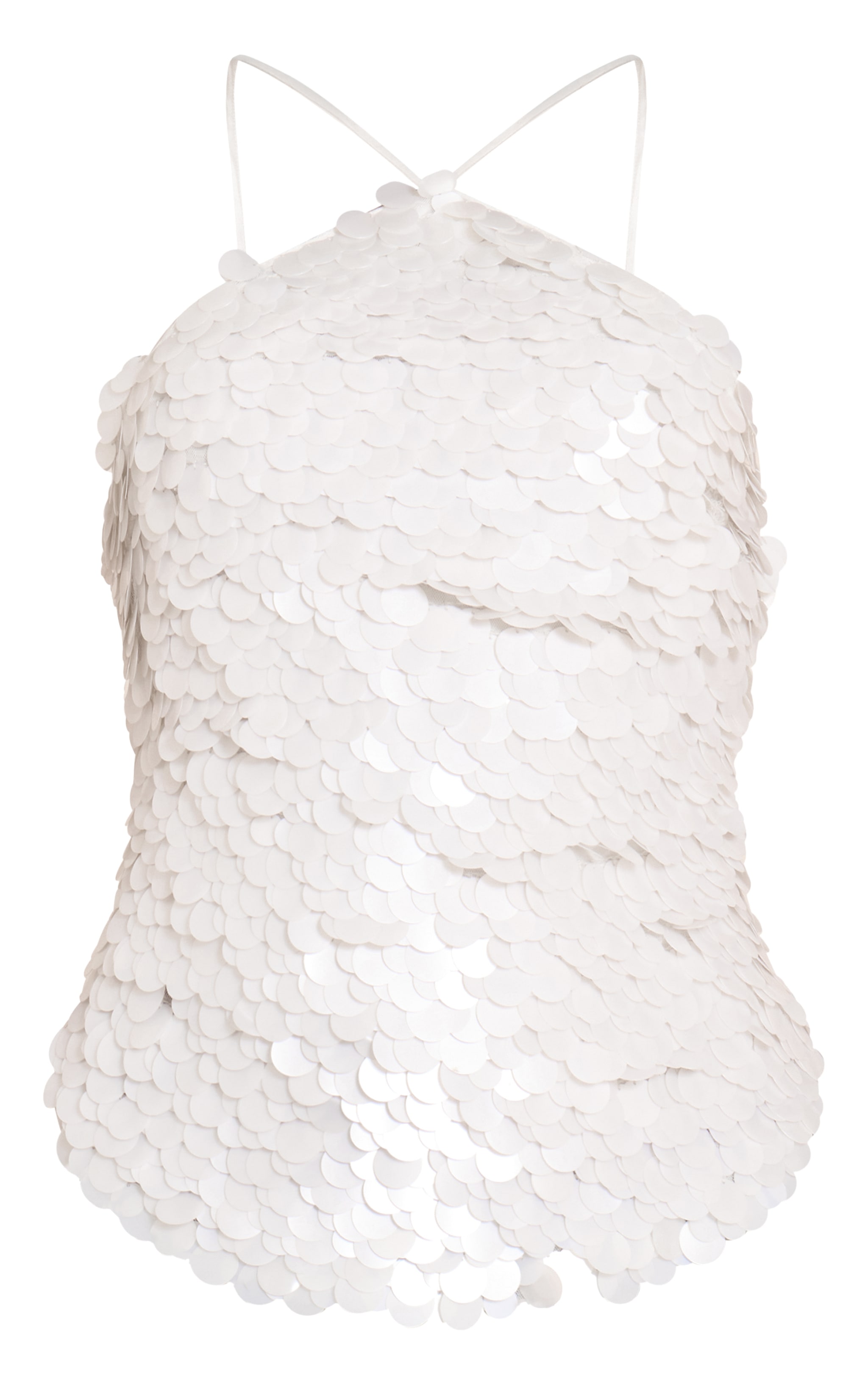 Opal Premium Large Sequin Halterneck Top image 5
