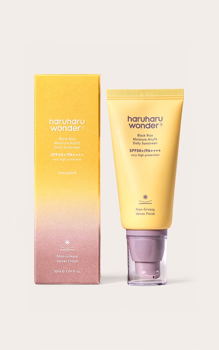 Haruharu Wonder Black Rice Moisture Airyfit Sunscreen 50ml image 2